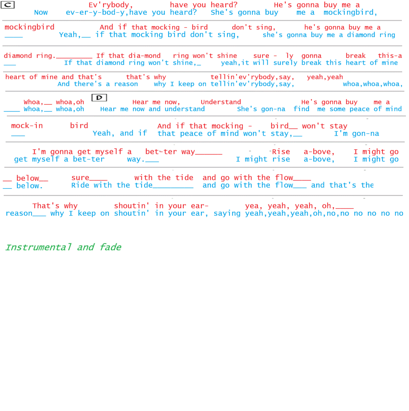 Sheet Music